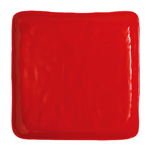 G. E. T. Melamine Plates, Square, New Yorker Series, 16," 