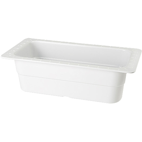 G. E. T. Melamine Food Pan 1/3 Size Insert Pan, 13" x 7" x 4" Deep