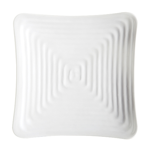 G. E. T. Melamine Plates, Square, Milano Series, 7.25," 