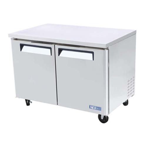 Turbo Air MUF-48 M3 Series 2 Door Undercounter Freezer 12 Cu. Ft.