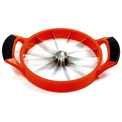 Norpro Grip-EZ Melon Cutter, Tangerine