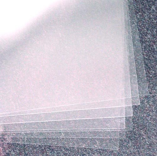Clear Acetate Sheets 16" x 24", 4 Mil - Pack of 10
