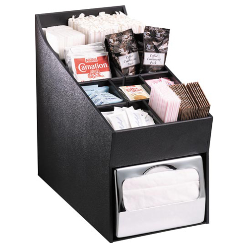 Dispense-Rite NLO-ADNH Napkin & Condiment Countertop Organizer Napkin & Condiment Countertop Organizer