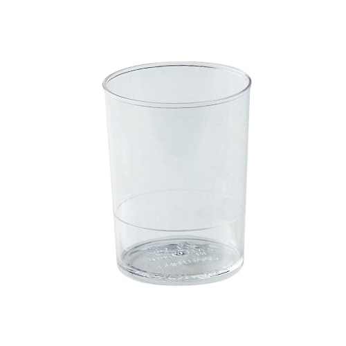 Round Dessert Cups Clear Plastic, 2 Dia x 2.5 H Capacity 90 ml. (3 oz