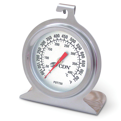 CDN High Heat Oven Thermometer High heat 100F to 750F