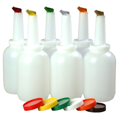 Carlisle Stor N' Pour Gallon Complete, Assorted Colors - Case of 6