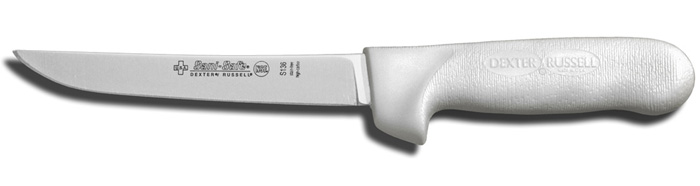 Dexter Russell 01523 Wide Stiff Boning Knife, 6"