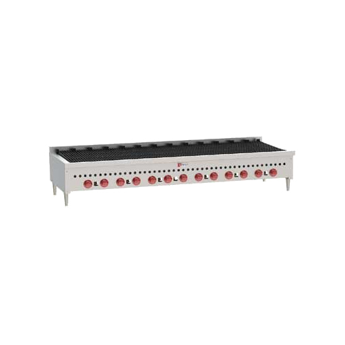 Wolf SCB72 Counter Model Natural Gas Charbroiler 72"