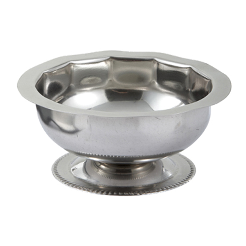Winco Stainless Steel Sherbet Dish - 3-1/2 Ounce