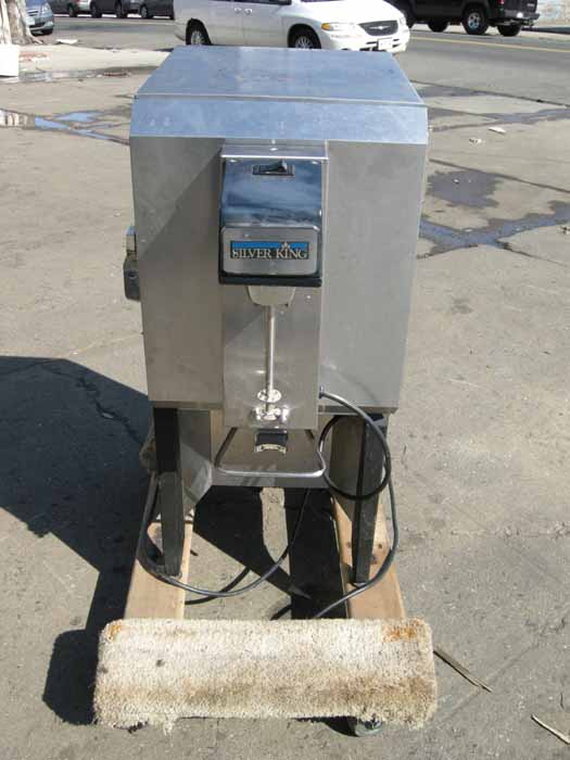 Used Silver King #SK5MAJ1MX milk dispenser with milk shaker model. - Used condition