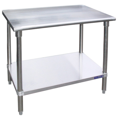 SS36120 Work Table All Stainless Steel, 36" Deep - 120"