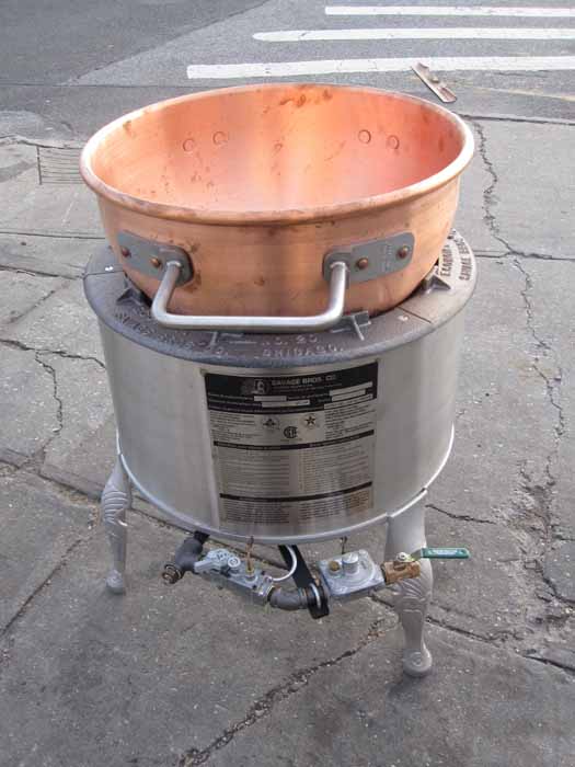 Savage Bros Gas Candy Stove New Model # 20B with Copper Kettle