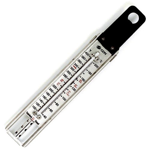 CDN Candy & Deep Fry Ruler Thermometer - TCG400