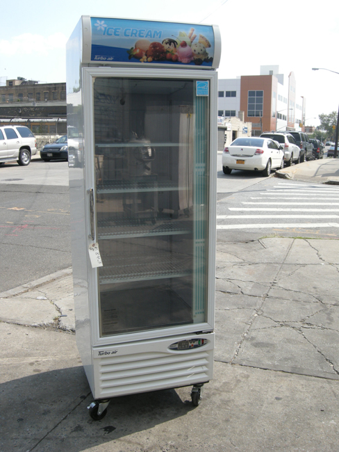 Turbo Air Glass Door Reach-In Freezer Used Very Good Condition