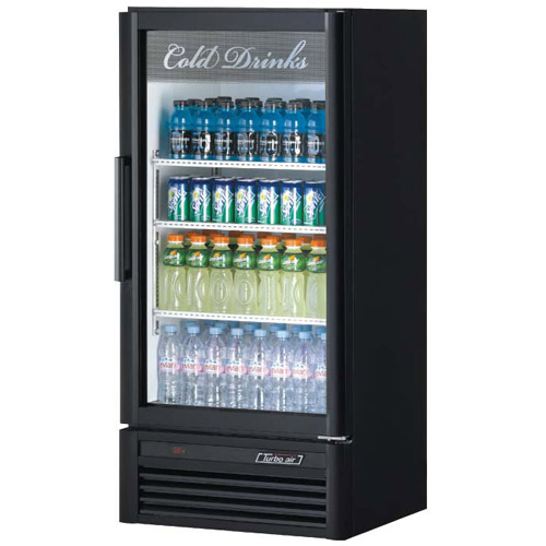 Turbo Air TGM-10SD Super Deluxe Refrigerated Merchandiser - 9.3 cu. ft.