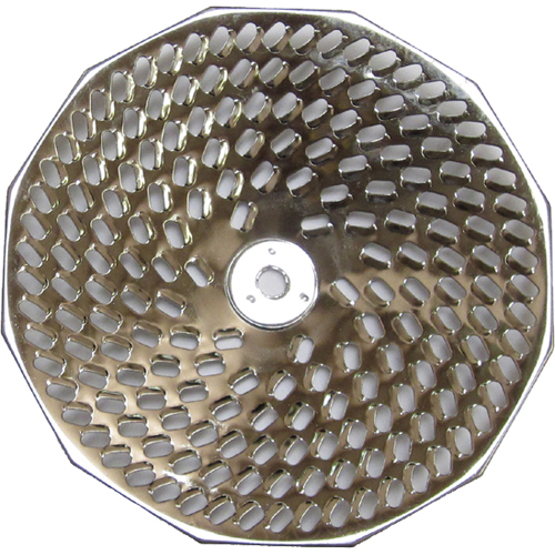 L. Tellier Replacement Grid/Grill Plate S/S, For X3 5 Qt. Mouli Mill - Coarse (4.0mm Holes)