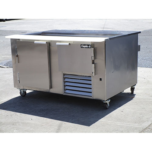 Leader 60" Low Boy Worktop Cooler LB60, Excellent Condition