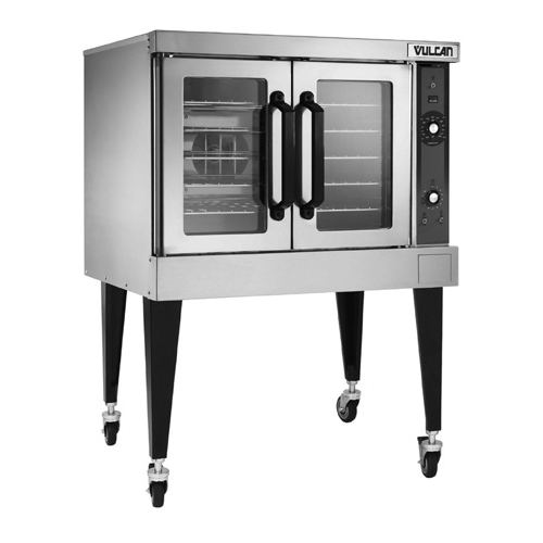 Vulcan VC6EC Single Deck Electric Convection Oven, Deep Depth, Computer Controls