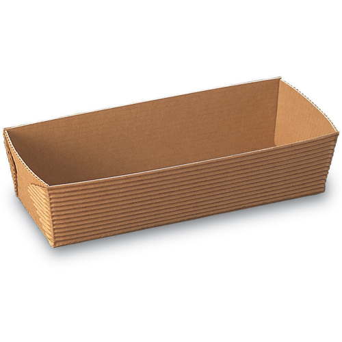 Welcome Home Brands Disposable Plain Brown Paper Loaf Baking Pan, 18.6 Oz, 6.9" x 2.6" x 1.8" High, Case of 250