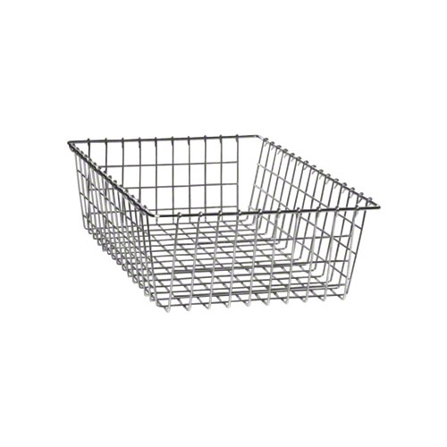 Winholt Bagel Basket Chrome Plated 14" x 20" x 6" High