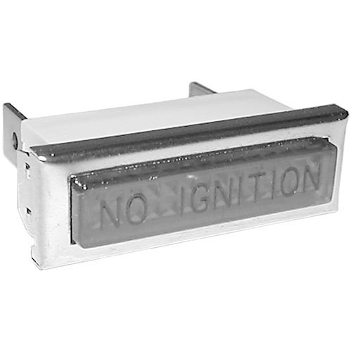 "No Ignition" Signal Light; 3/8" x 1 5/16"; Red; 28V