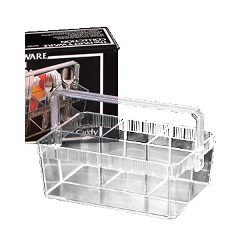 Acrylic Four Compartment Buffet Caddy