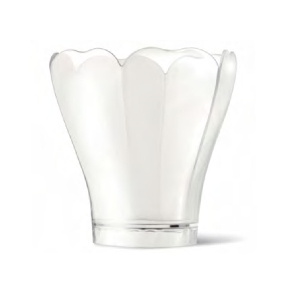 Alcas Lily Clear Polystyrene Cup, 160ml, 2.8" x 3.1" High, Pack of 40