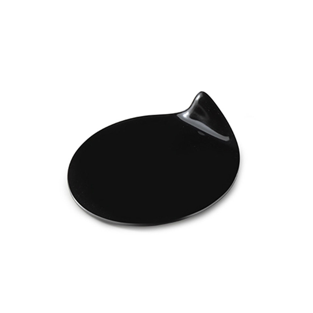 Alcas Round Mono Board 9.5 cm Diameter, Black - Case of 400