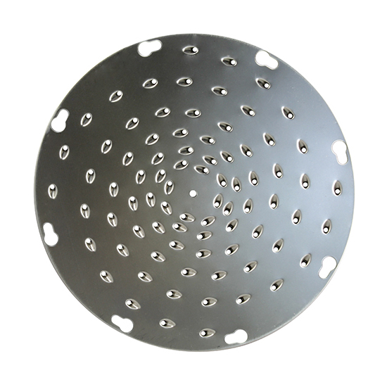 Alfa KD 5/32 Grater-Shredder Disk (German Made), 5/32" Holes