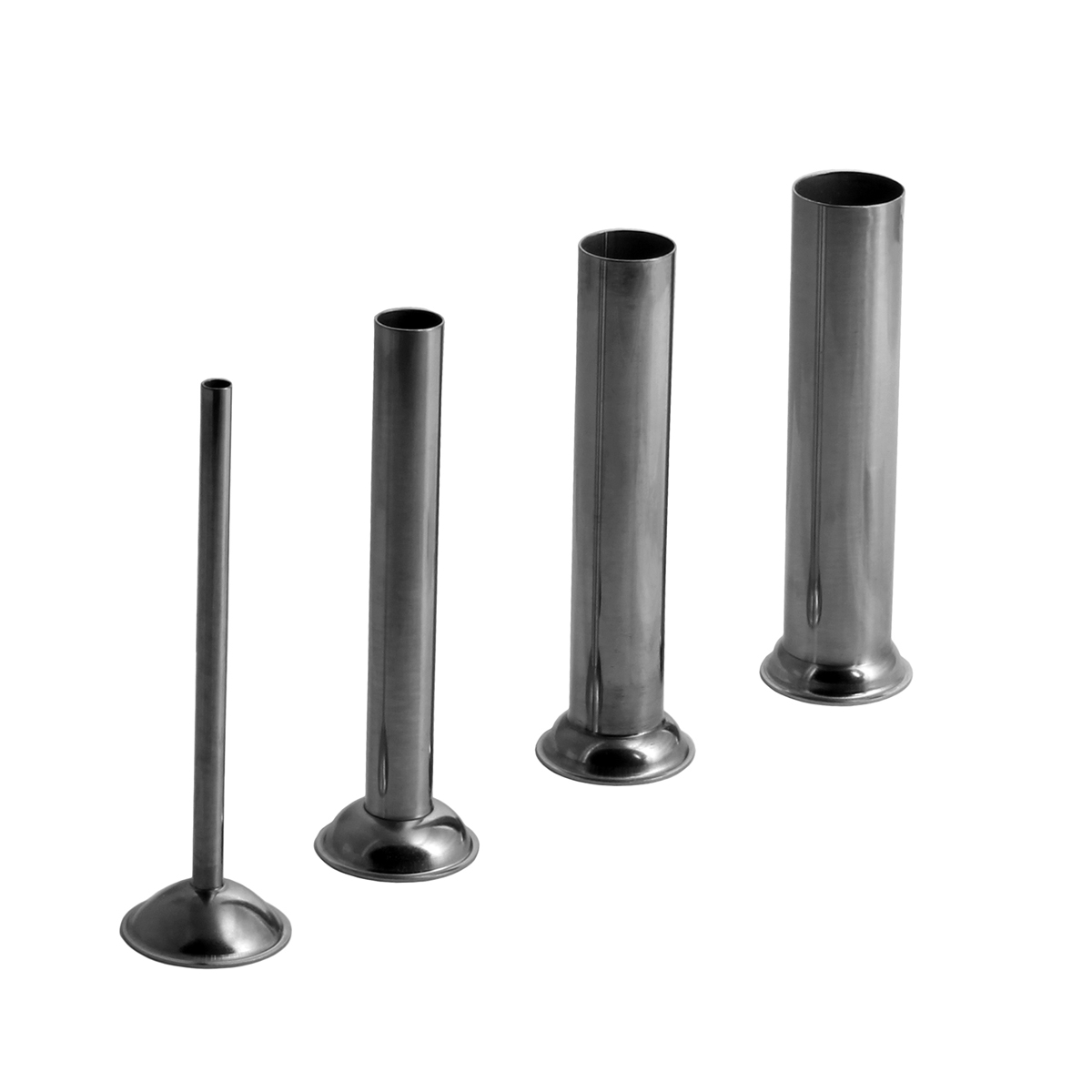 Alfa Stainless Steel Tube Set for Sausage Stuffers (Set of 4)