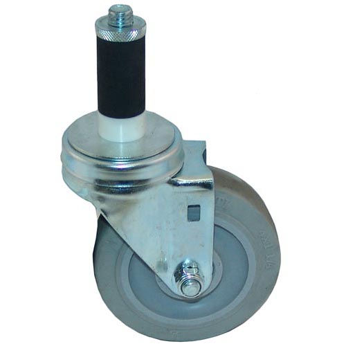 All Points 26-3373 4" Swivel Stem Caster for 1" O.D. Tubing - 240 lb. Capacity