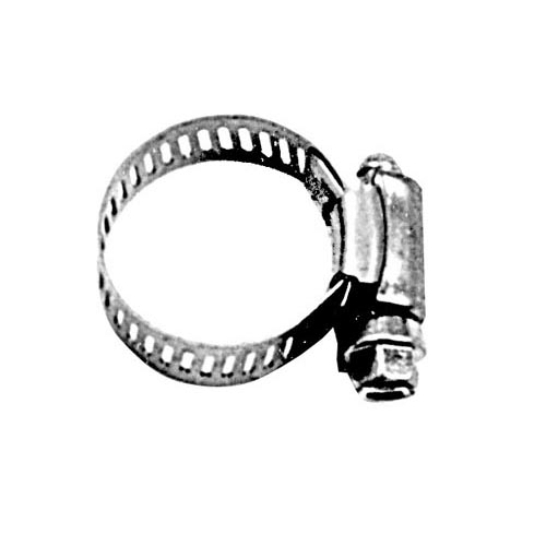 All Points 85-1055 #8 Stainless Steel Hose Clamp - 1/2" to 7/8"