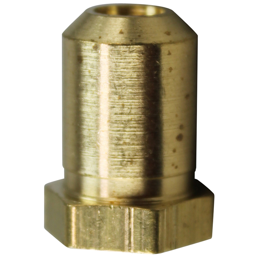 Brass Hood Orifice; #42; 3/8"-27 Thread; 1/2"