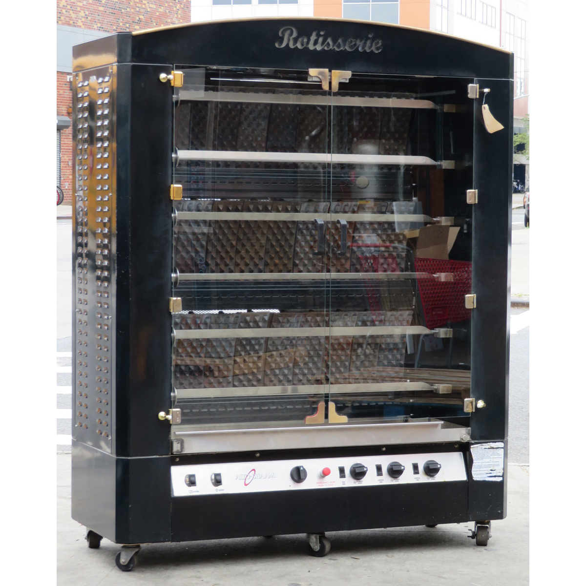 Alto Shaam AR-6G Vertical Gas Rotisserie with 6 Spits, Used Excellent Condition