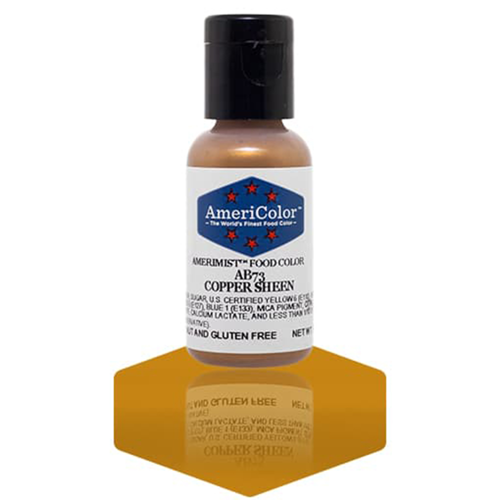 Americolor AmeriMist Copper Sheen Airbrush Color, .65 Oz. 