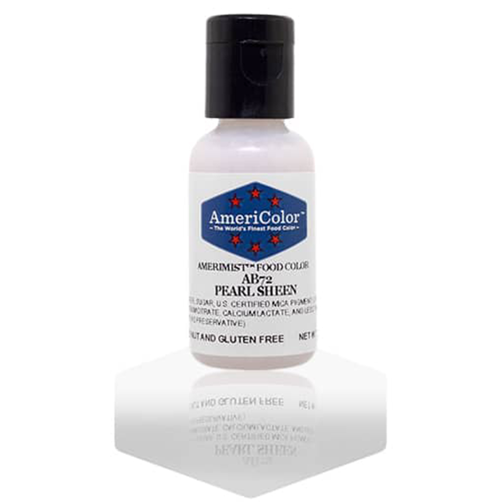 Americolor AmeriMist Pearl Sheen Airbrush Color, .65 Oz. Airbrush Food