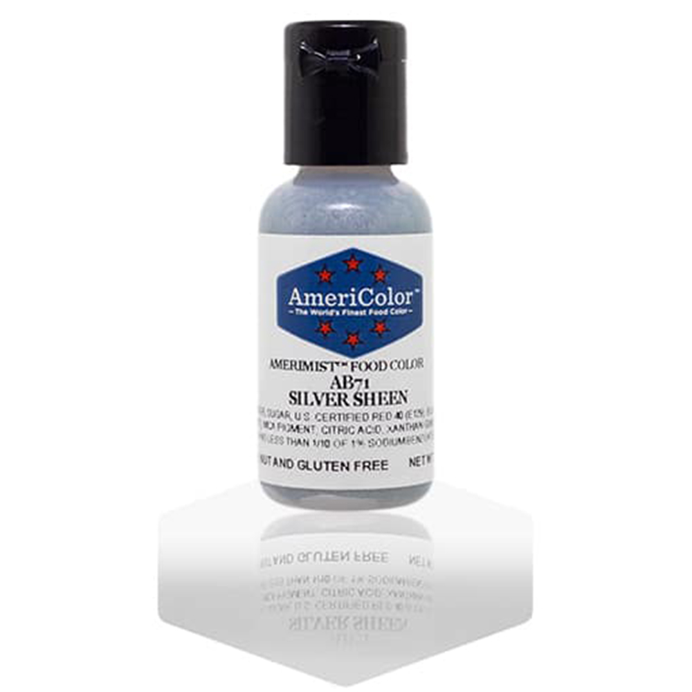 Americolor AmeriMist Silver Sheen Airbrush Color, .65 Oz.