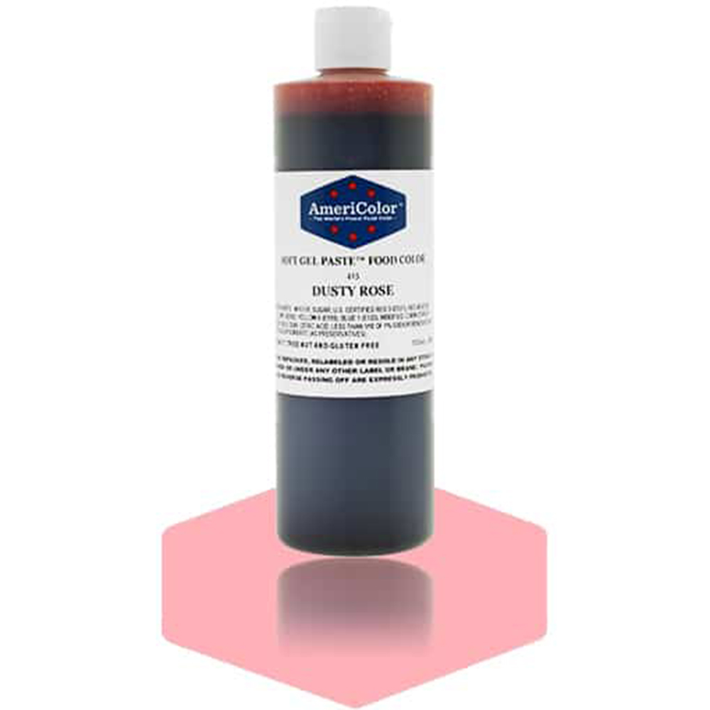 Americolor Dusty Rose Soft Gel Paste Food Coloring, 13.5 oz.