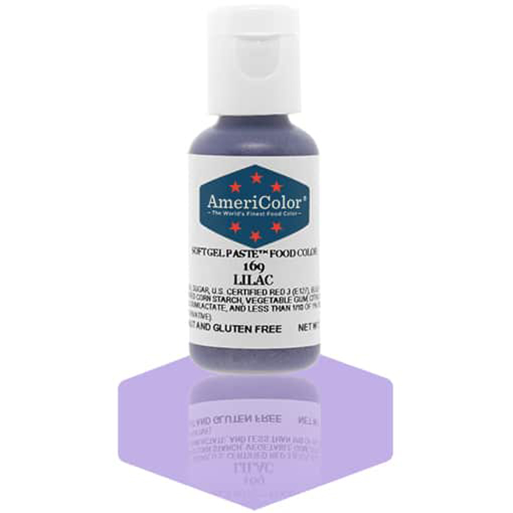 Americolor Lilac Soft Gel Paste Food Coloring, .75 oz. 