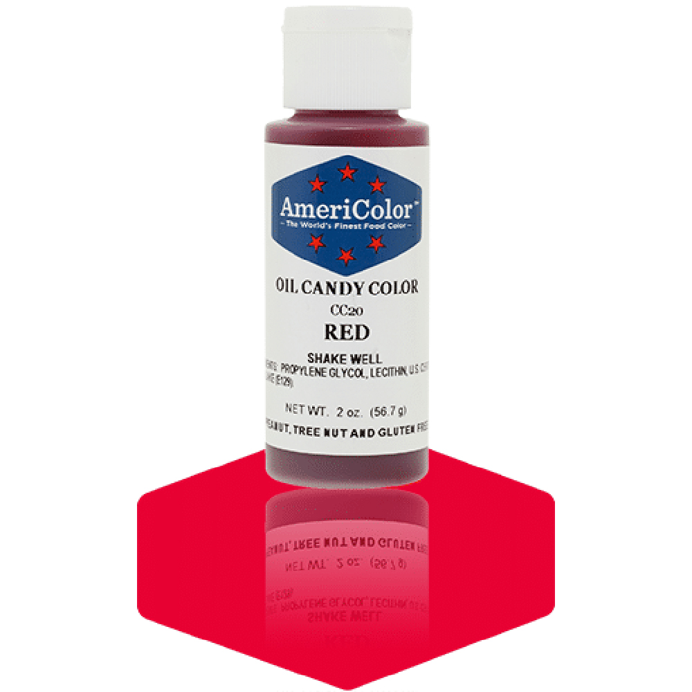 Americolor Red Oil Candy Color, oz