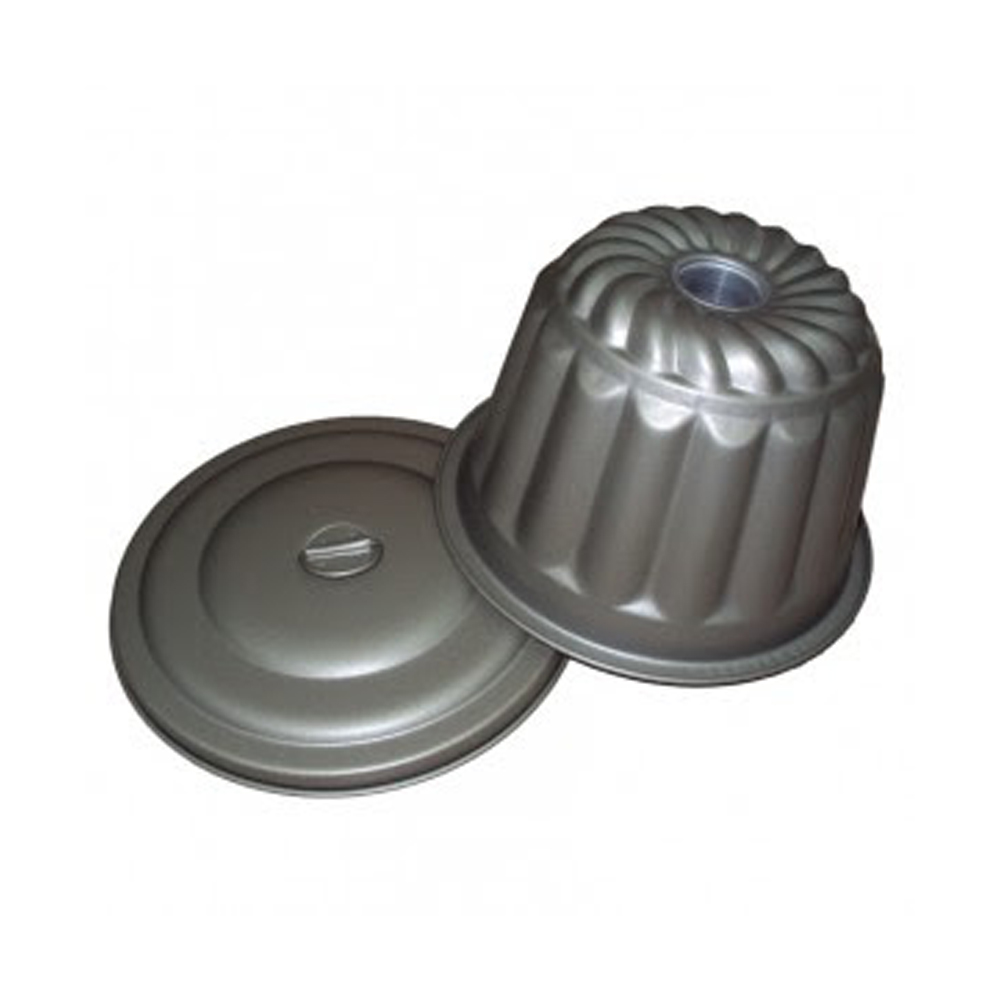 Ametalurgica Non Stick Steel Steam Pudding Mold, 7" x 5" Deep