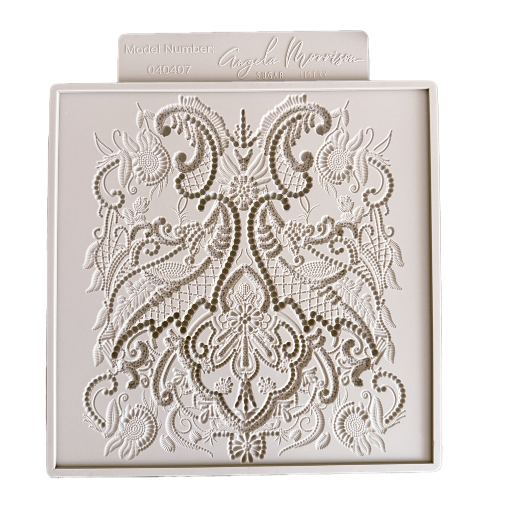 Angela Morrison Bridal Corset Silicone Fondant Mold