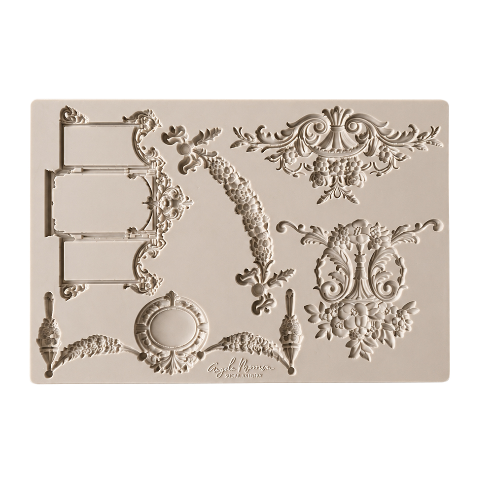 Angela Morrison Chateau Du Palais Silicone Fondant Mold