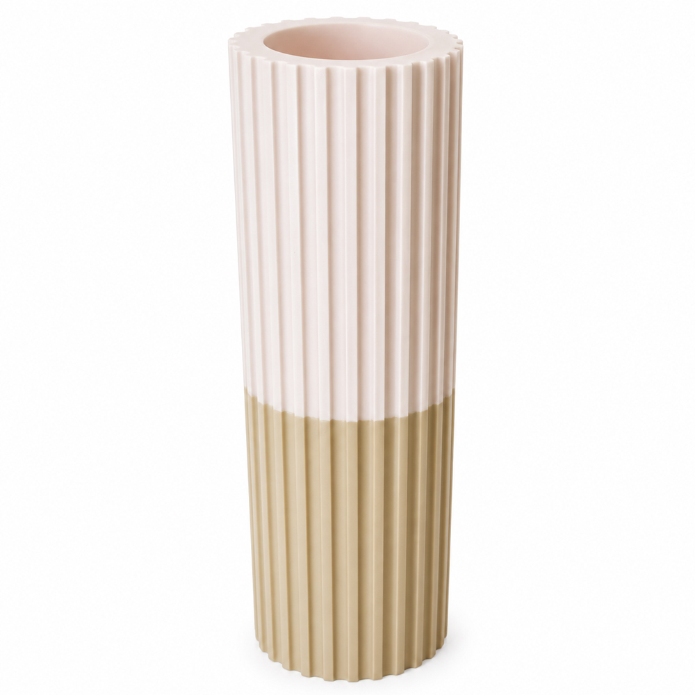 Angela Morrison Medium Ribbed Textured Rolling Pin, 9"