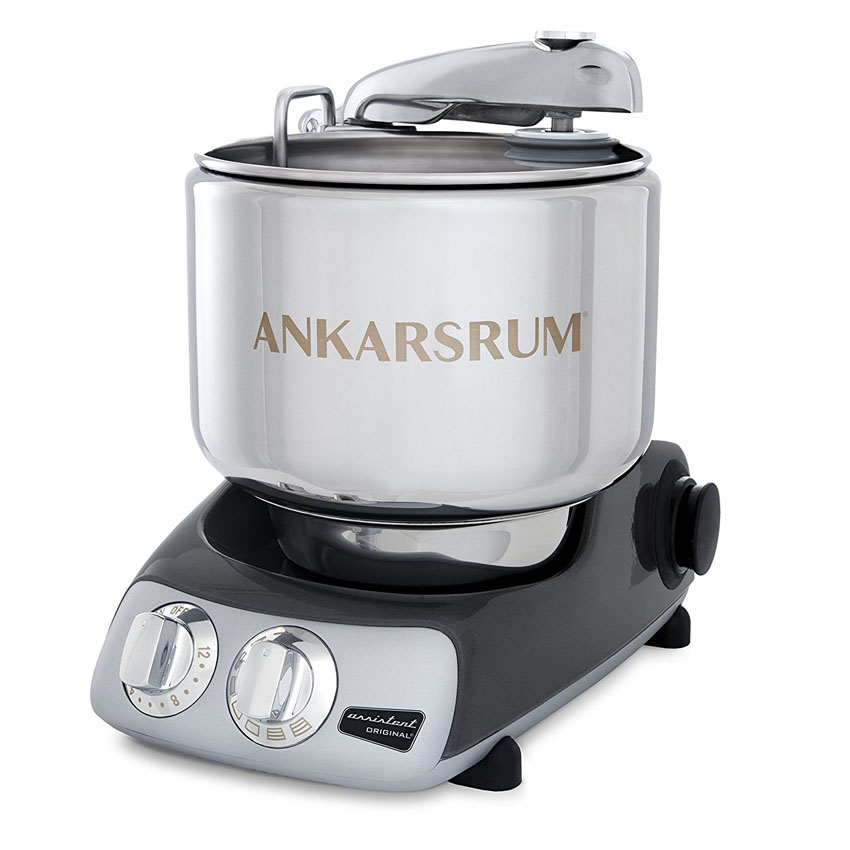 Ankarsrum AKM 6230 Electric Stand Mixer, Black Chrome