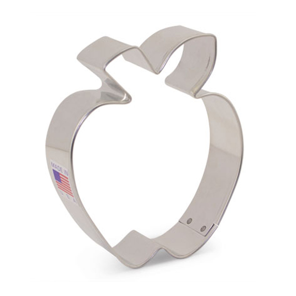 Ann Clark Apple Cookie Cutter, 3-1/2" x 3"