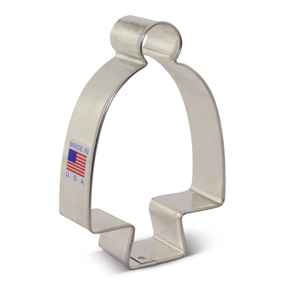 Ann Clark Arty McGoo's Tall Cake Stand Cookie Cutter, 3-7/8