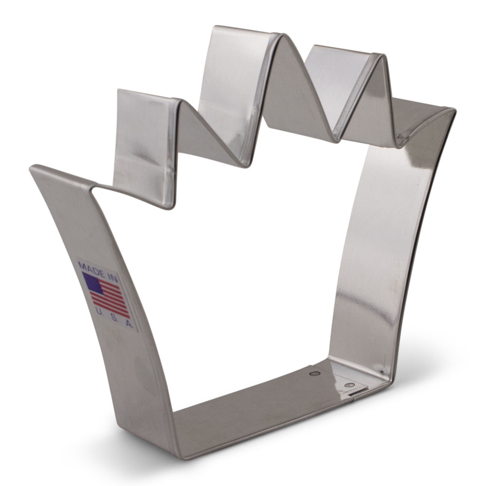 Ann Clark Crown Cookie Cutter, 4 1/4" x 3 3/4"