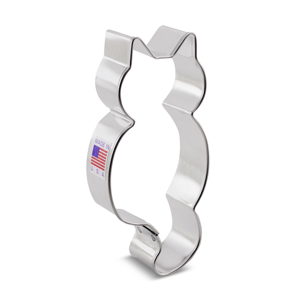 Ann Clark Cute Kitty Cat Cookie Cutter, 2-1/8" x  4"