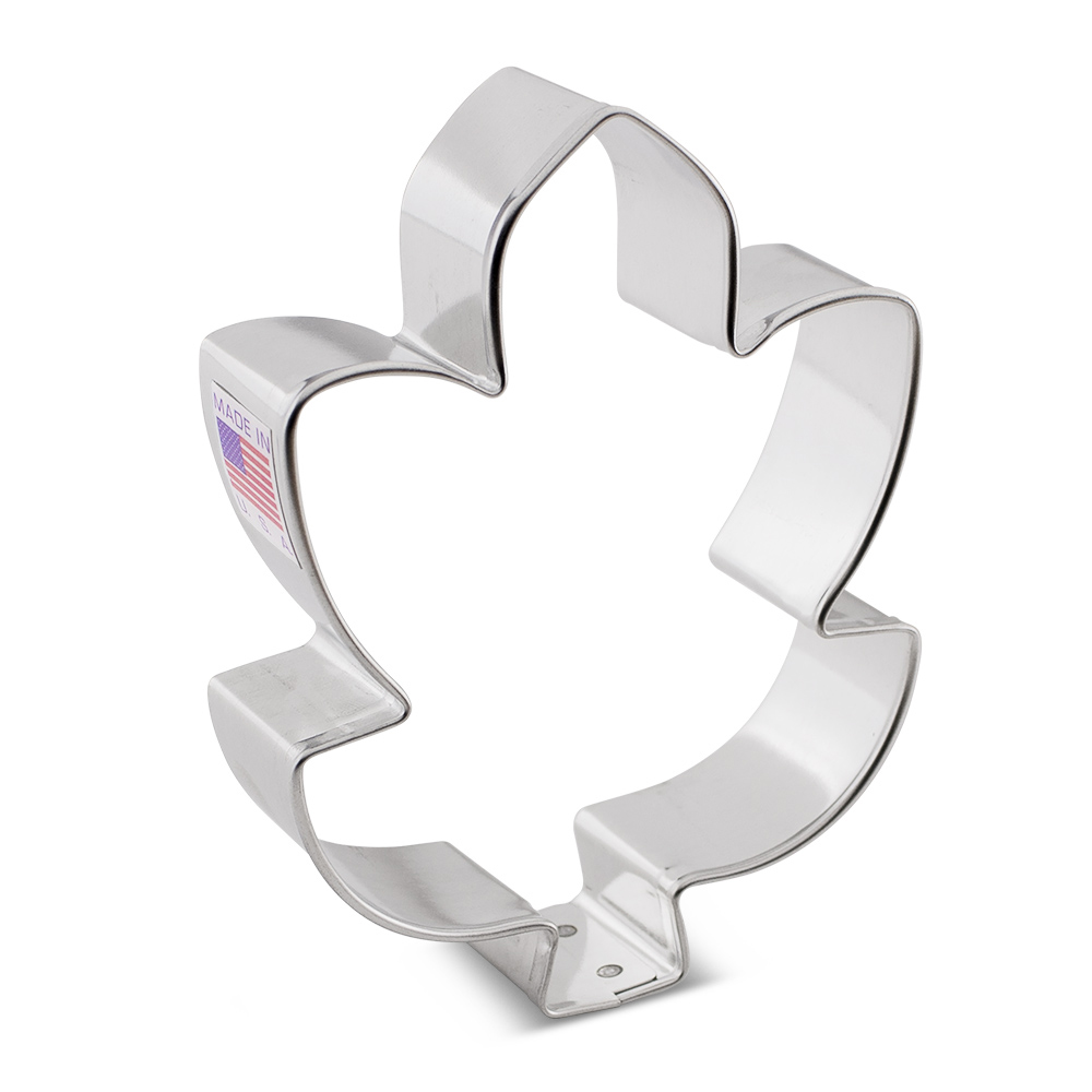 Ann Clark Hawthorn Leaf Cookie Cutter, 3-3/4" x 3"